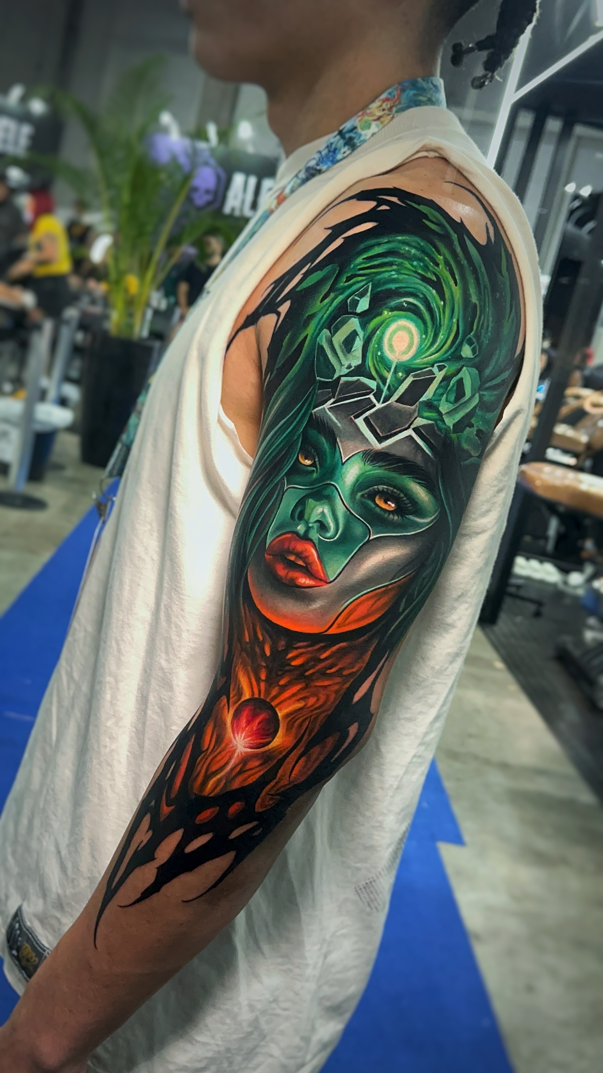 Colombian tattoo artist portfolio work