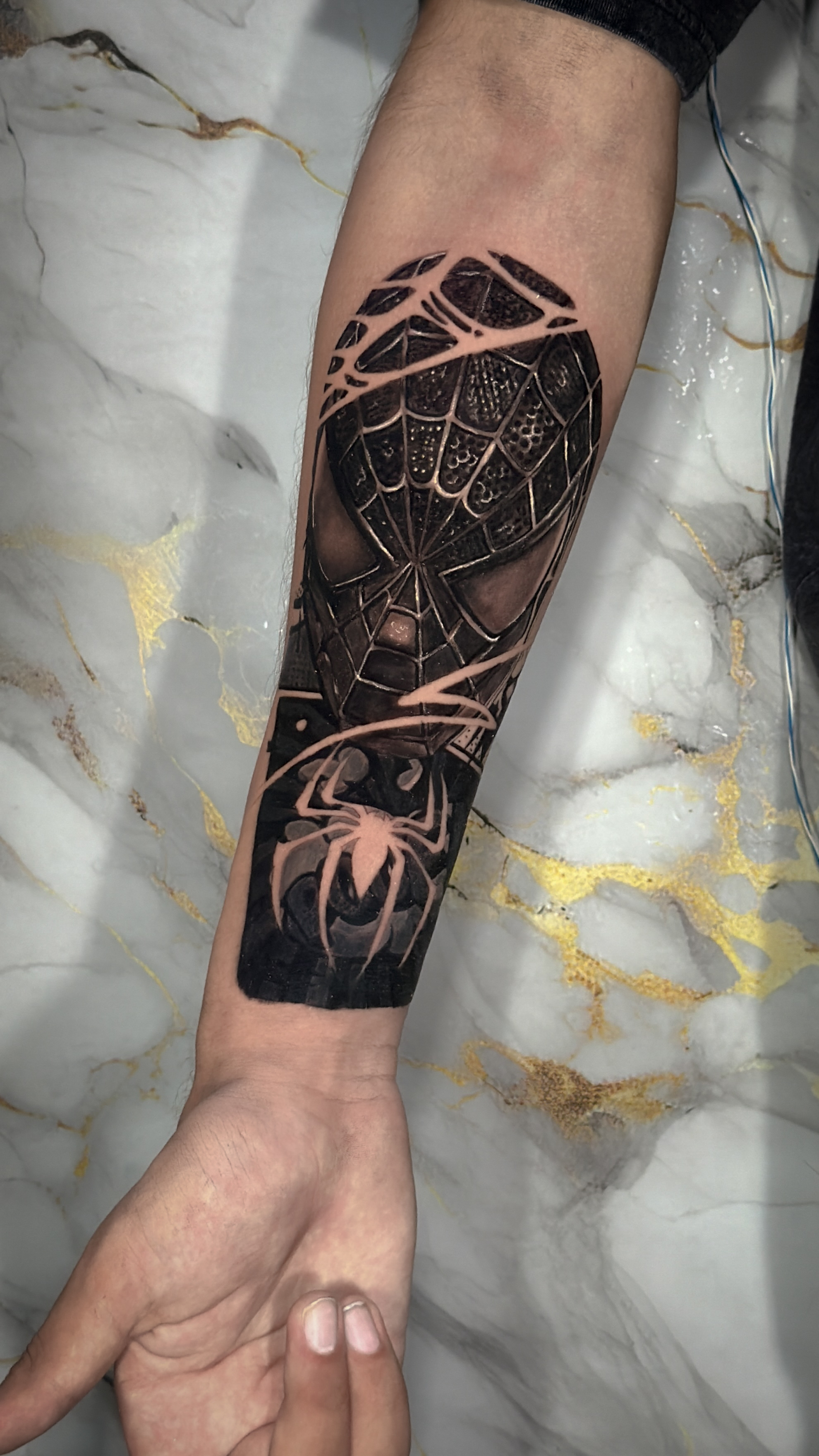Tattoo by Jon Angelux, 2
